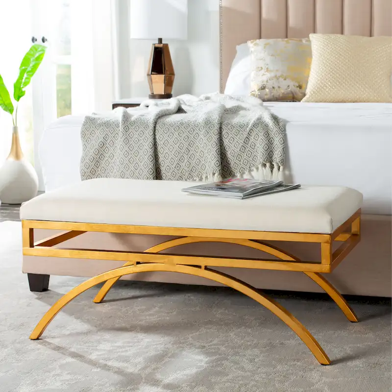 Belinda Modern Glam Arc Bench