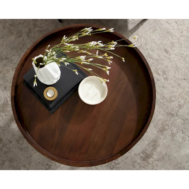 Avery 30-inch Round Coffee Table - 30 Diameter