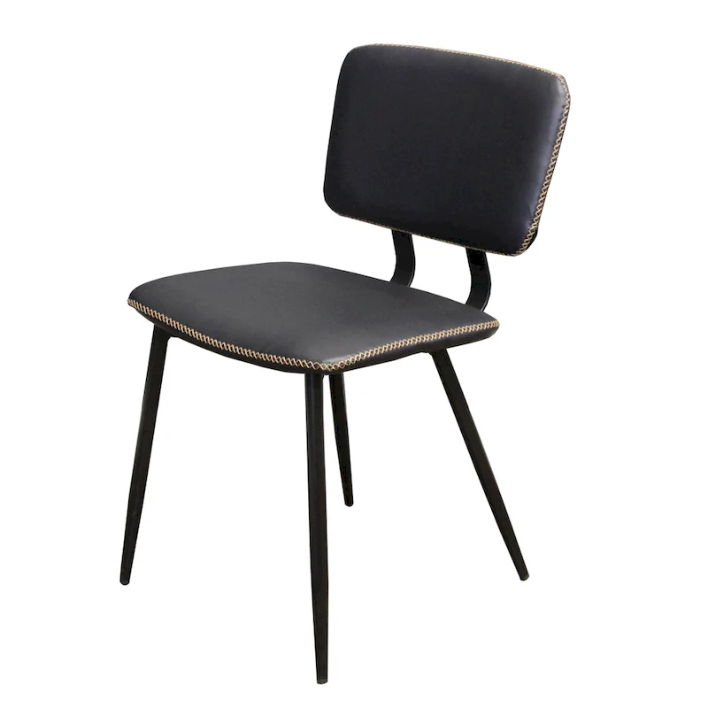 Multi-Color Faux Leather Dining Chair, Single Seat