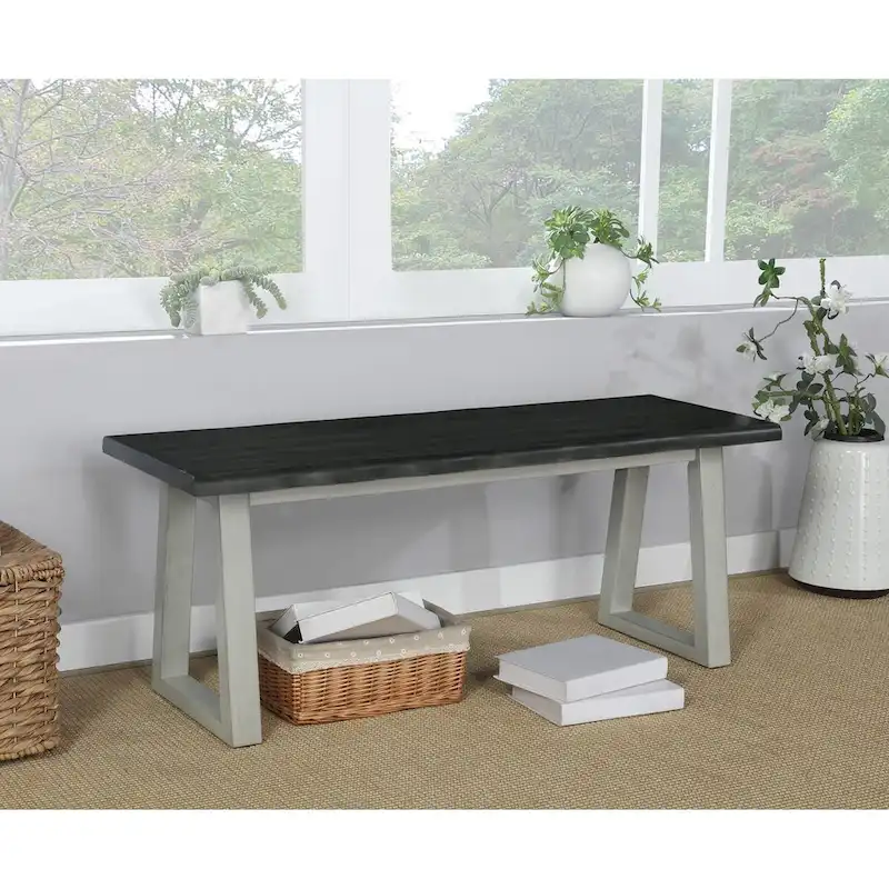 Weston Bench in Rustic Sand Finish