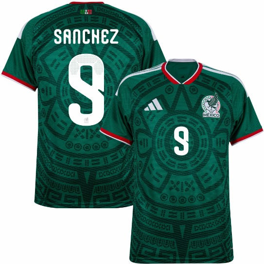 Mexico Home Sanchez 9 Jersey 2026-2027