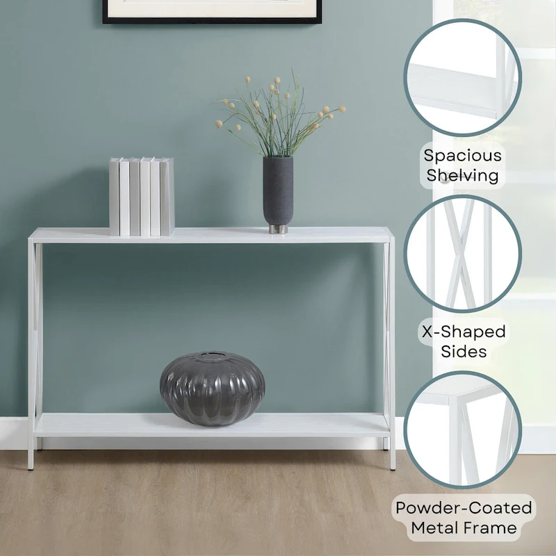 Convenience Concepts Tucson Console Table with Shelf