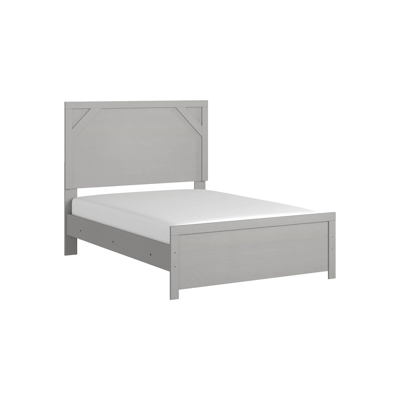 Cottonburg Gray Panel Bed