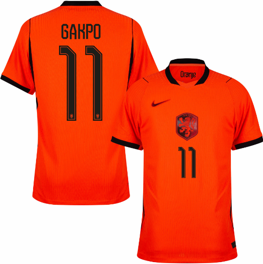 Holland Aero-Fit Match Home Gakpo 11 Jersey 2026-2027