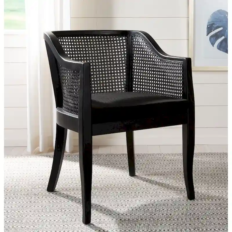 SAFAVIEH Velva Cane Dining Chair - 23.8 x 23.2 x 32.1 - 24Wx23Dx32H