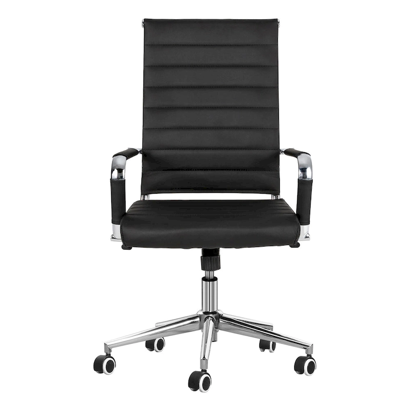 Ergonomic Office Desk Chair PU Leather Height Adjustable Swivel Chair