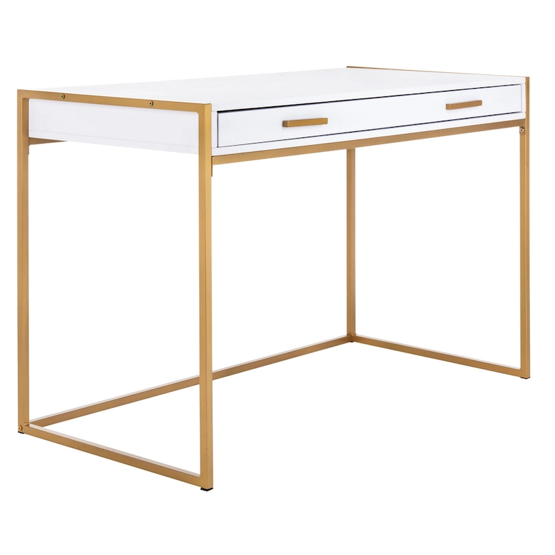 SAFAVIEH Ilo Glam 1-Drawer Console Desk