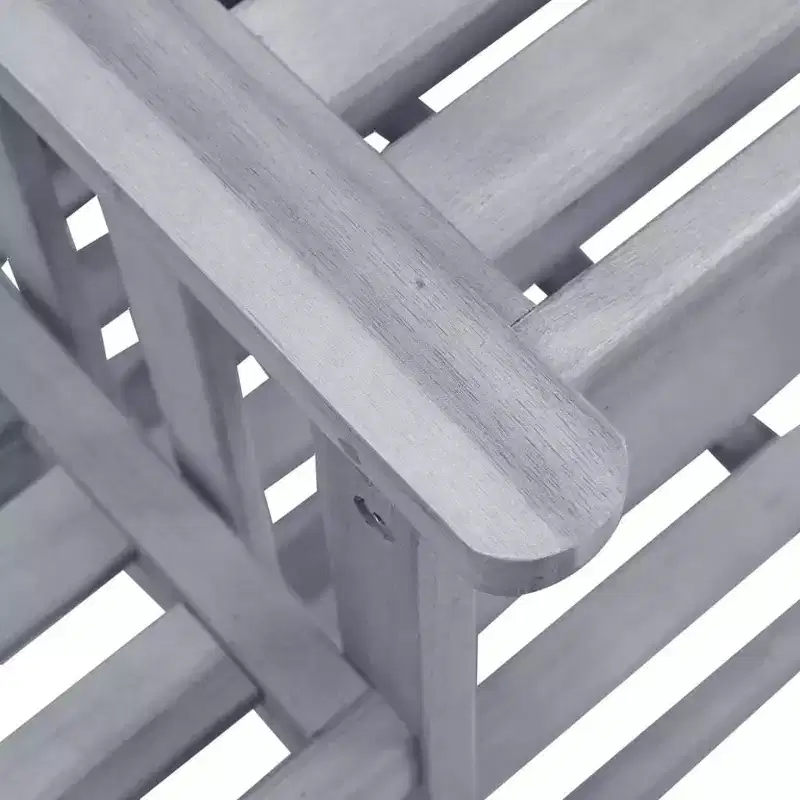 vidaXL Patio Chair With Tea Table
