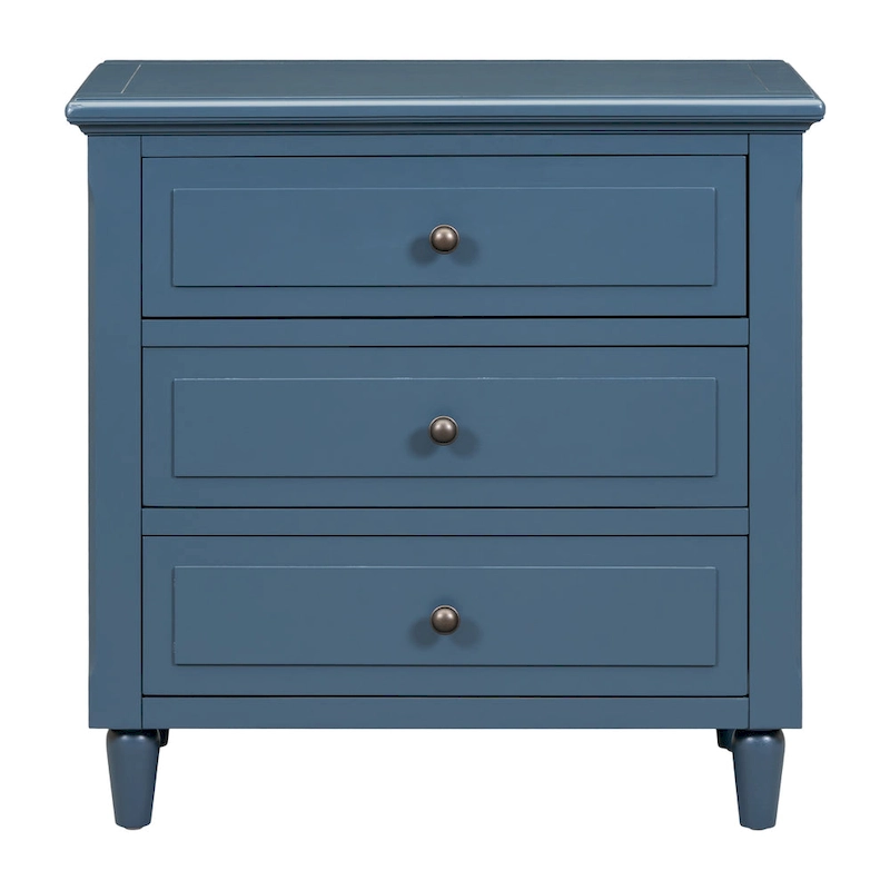 3-Drawer Wood Cabinet