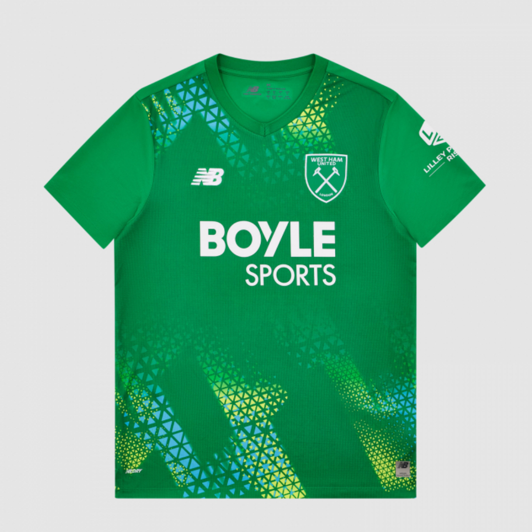 Kid's West Ham United Goalkeeper Kit 2026/27 Green