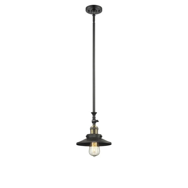 Innovations Lighting Railroad 8  Wide Adjustable Mini Pendant