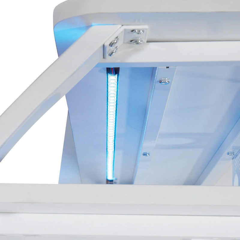 Code 30 Battlestation Gaming Desk in White Finish