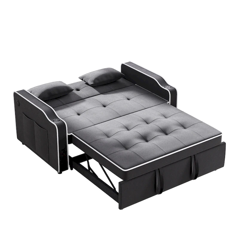 Ouyessir 3 in 1 Multi-Functional Convertible Sleeper Sofa Bed