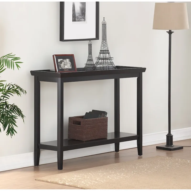 Convenience Concepts Ledgewood Console Table with Shelf