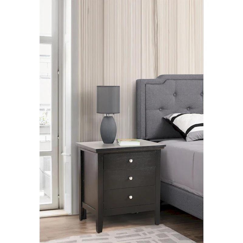 Hammond 3-Drawer Nightstand (26 in. H x 24 in. W x 18 in. D)