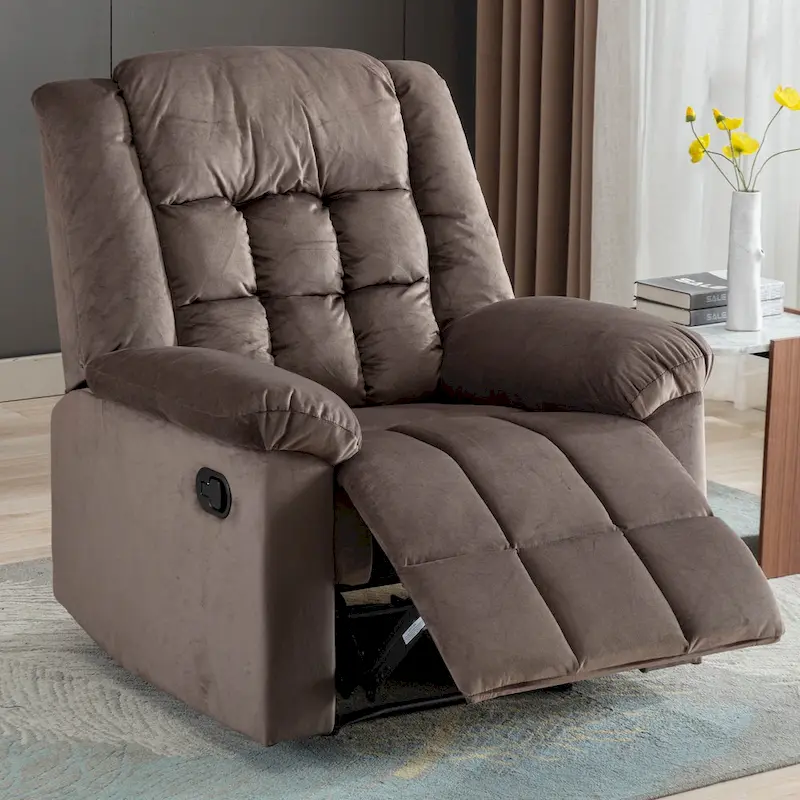Ebello Classic Soft Padded Manual Recliner