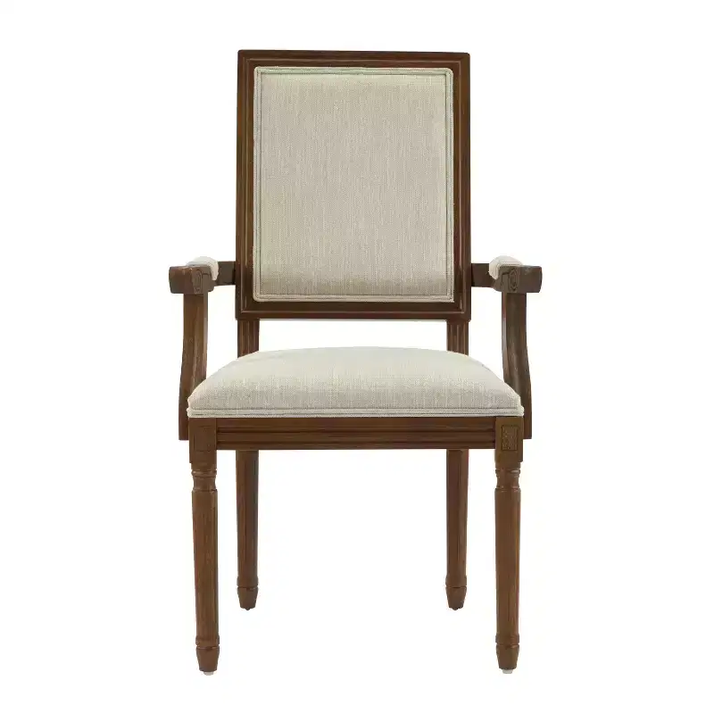 Christopher Knight Home Louis Traditional Rubberwood Upholstered Dining Chair (Set of 2)