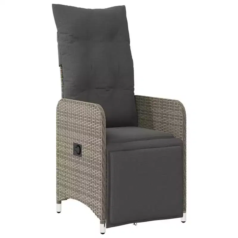 vidaXL Bistro Set Grey