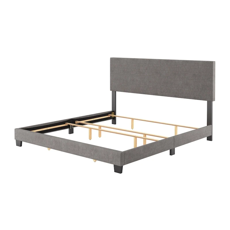 Nova Modern King Bed, Box Spring Required