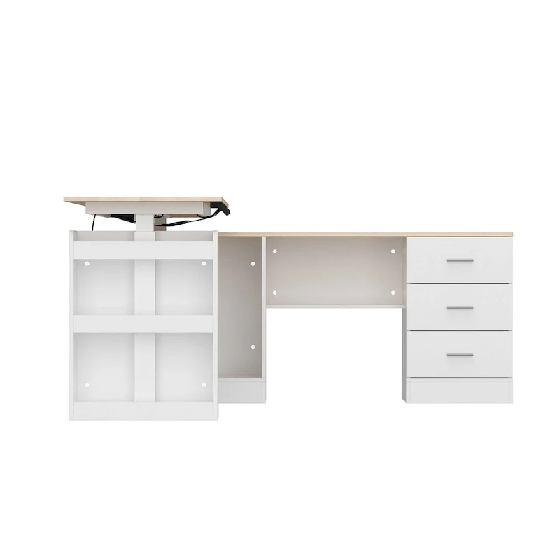 63W Versatile Standing Desk Aesthetic with Height Customization Table