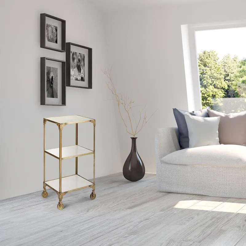 Hip vintage Ayden Bronze Side Table