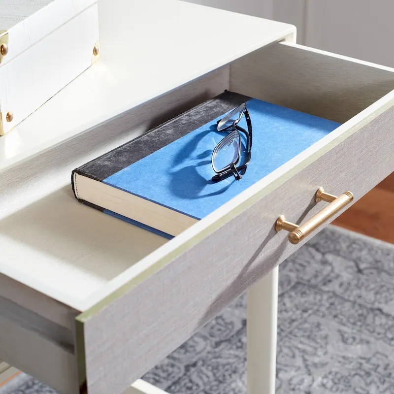 SAFAVIEH Birdella 4-Drawer Console Table - 42 W x 13 L x 29.5 H - 42Wx13Dx30H