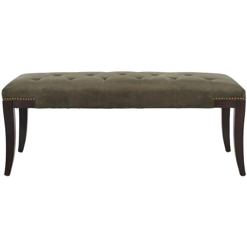 Tufted Nailhead Bench 48