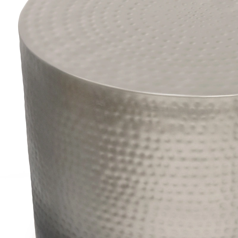 WYNDENHALL Kacy Boho 19 inch Wide Metal Metal Side Table, Fully Assembled