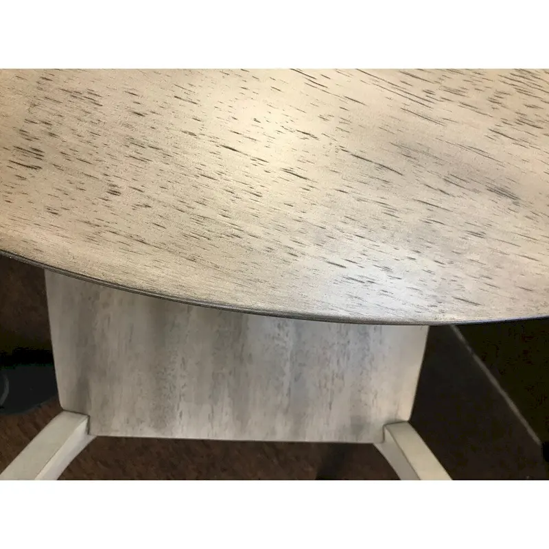 7-Piece Rustic Wood Dining Set