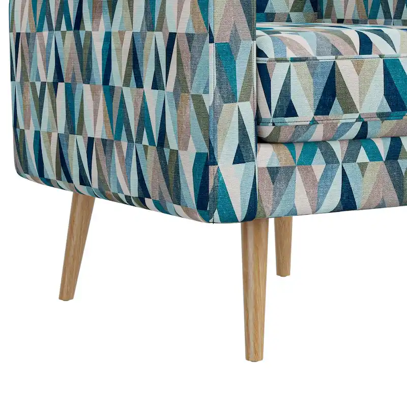 Mindy Mid-Century Modern Small Space Accent Armchair