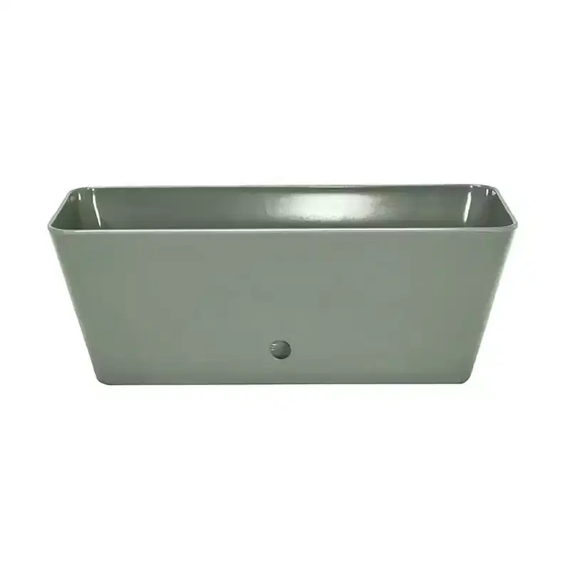 Tierra Garden 16 Rectangular Self-Watering Bamboo Planter