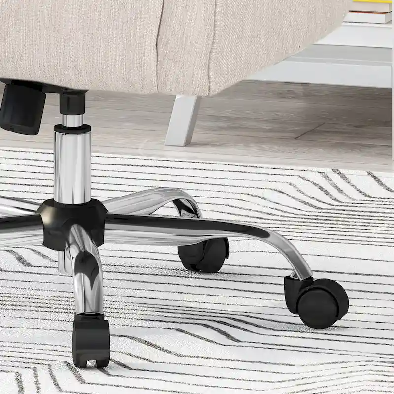 Barbour Upholstered Swivel Office Chair by Christopher Knight Home - N/A