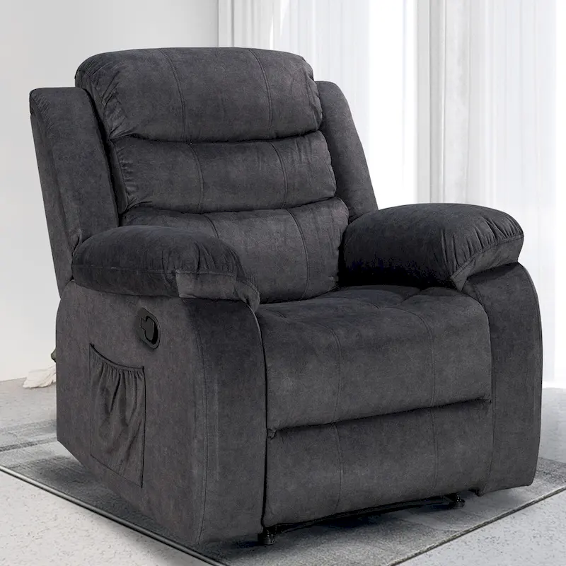 Soft Recliner Chair with Massage and Heat Function