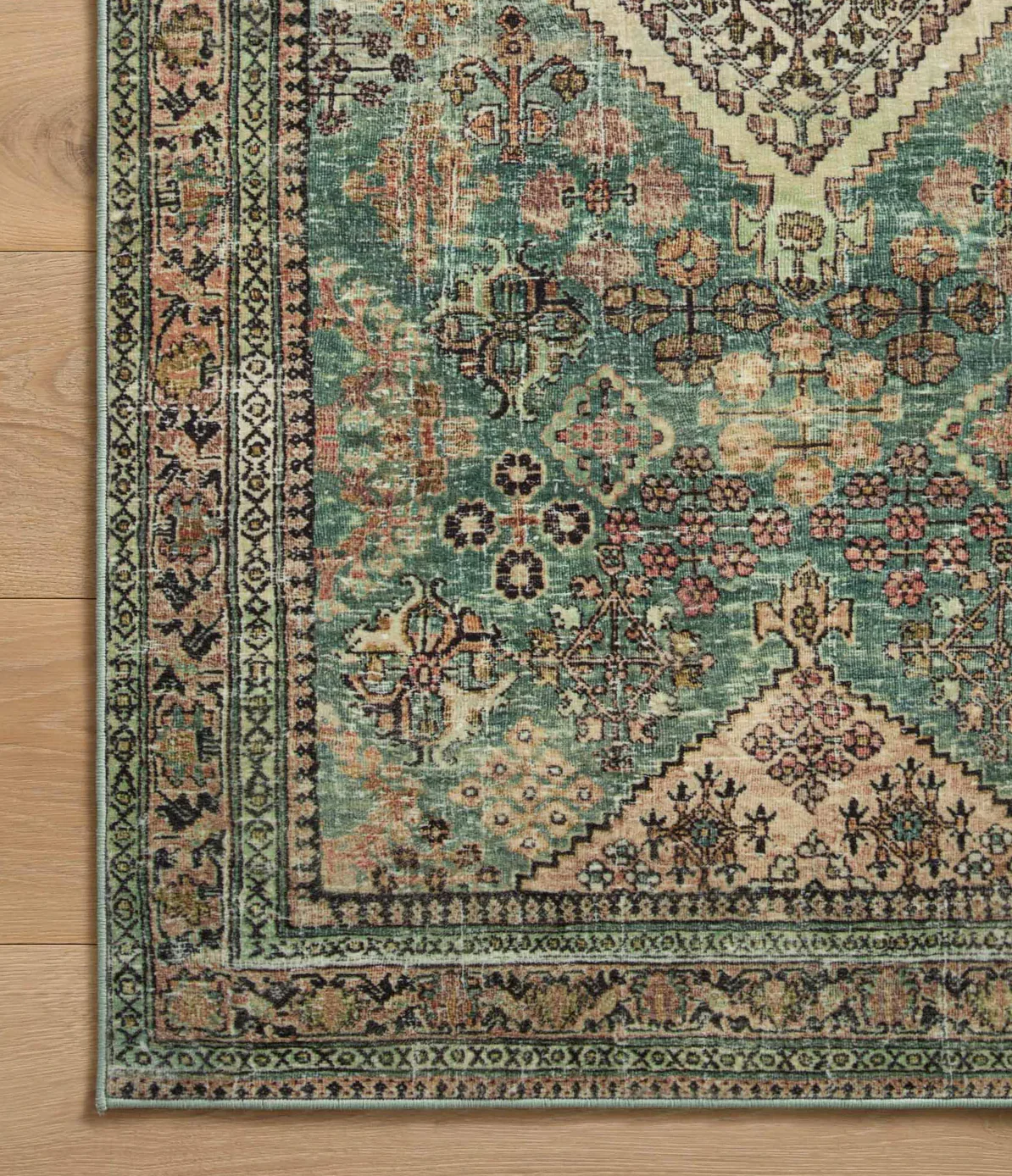 Sinclair Turquoise/ Multi Rug