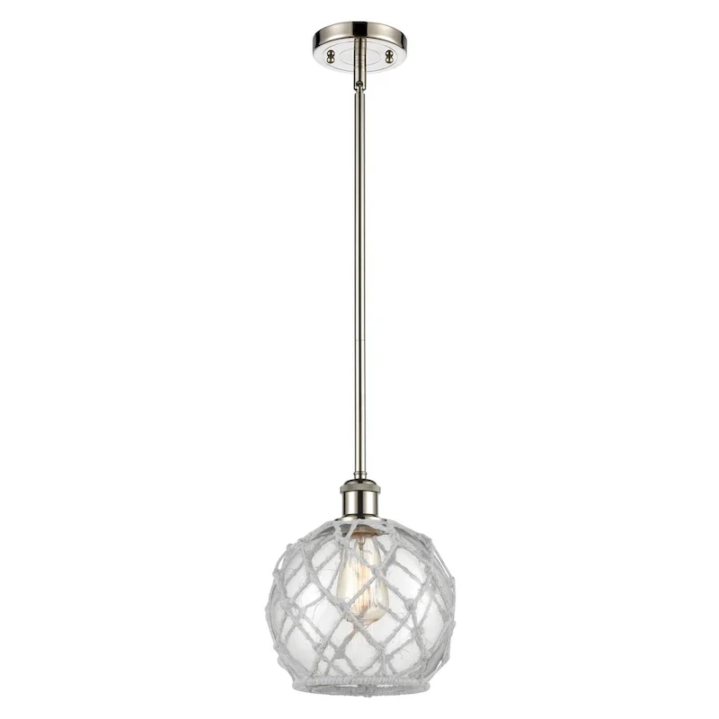 Innovations Lighting Farmhouse Rope 8  Wide Mini Pendant