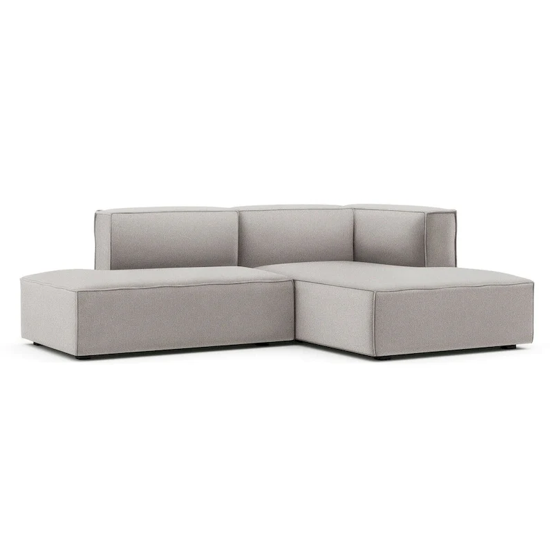 Rye Studio Deep Seat Modular Small Chaise Sectional, 2 Piece