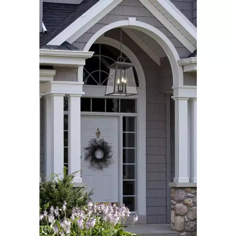 Z-Lite Broughton 4 - Light Pendant in Black