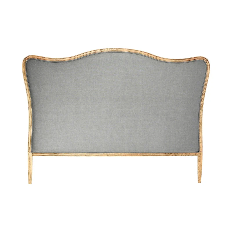 Oak & Linen Headboard