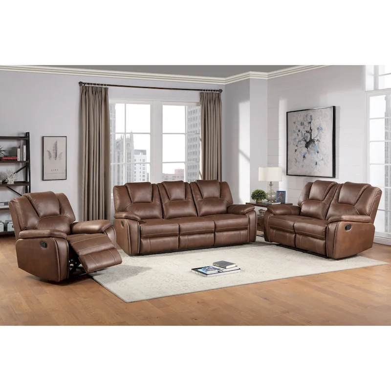 Kameryn Faux Leather Manual Recliner