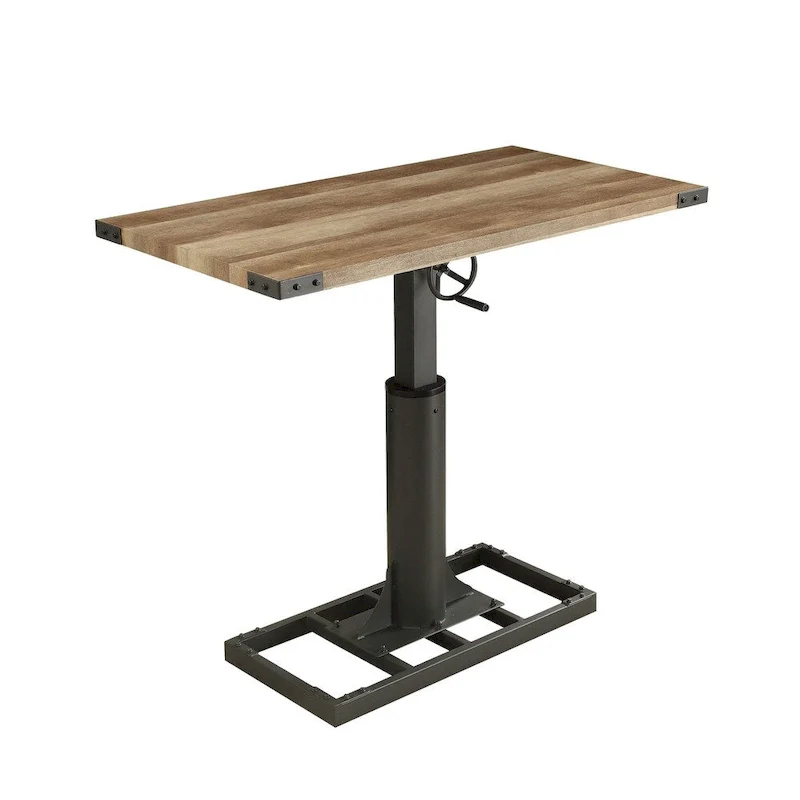 Industrial Black 49-in Adjustable Standing Desk