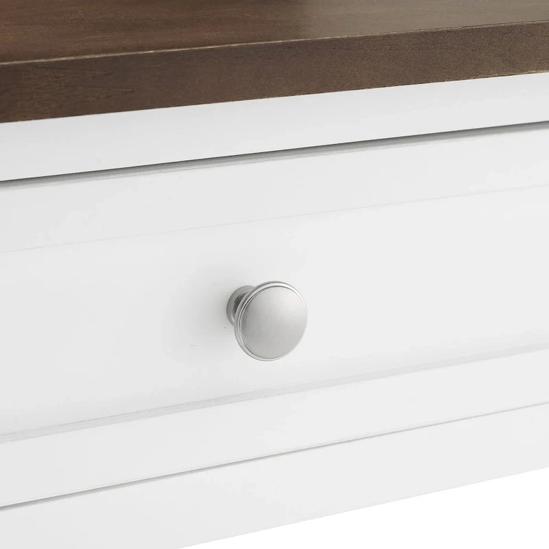 Caitlyn Wood Top Kitchen Island - 23.63d x 42w x 36.25h