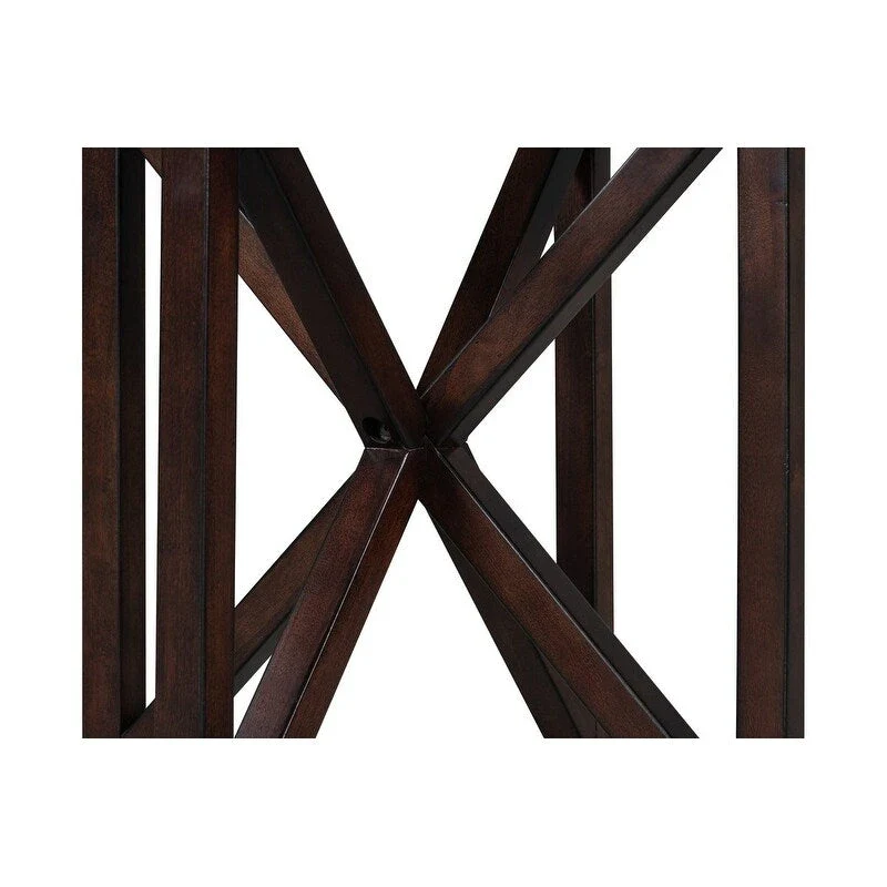 Modern simple glass coffee table, tempered glass coffee table solid wood base round transparent glass top