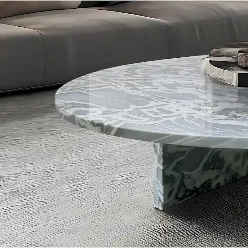 35.4  Natural Marble Stone Coffee Table
