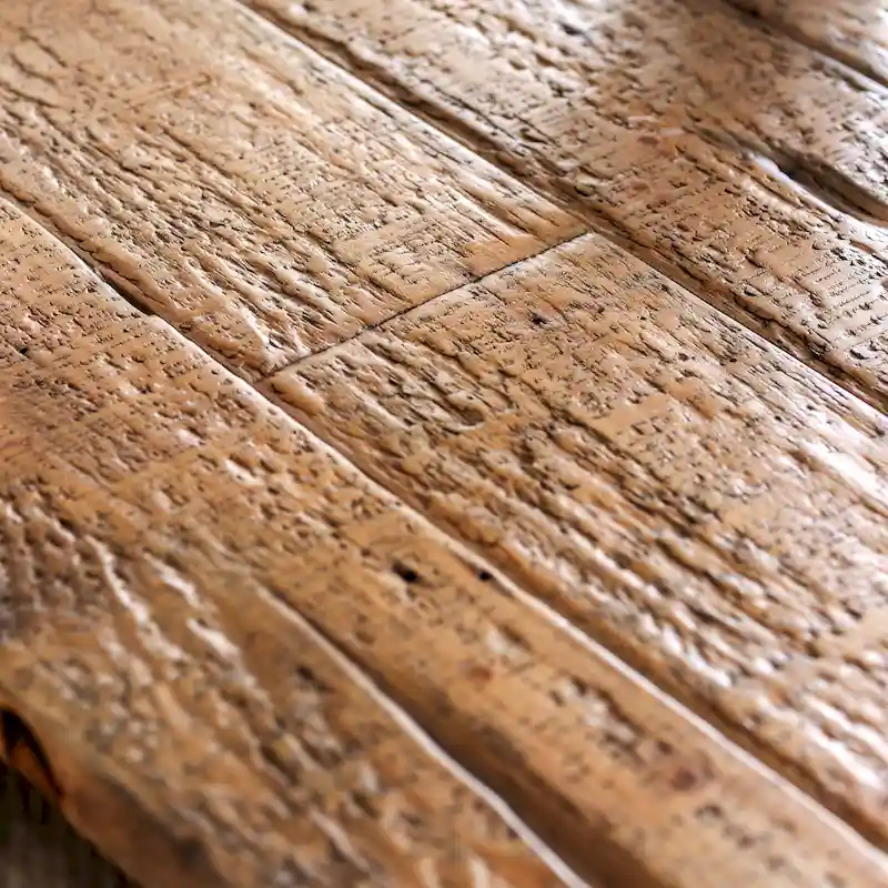 Rustic Pine Solid Wood Dining Table