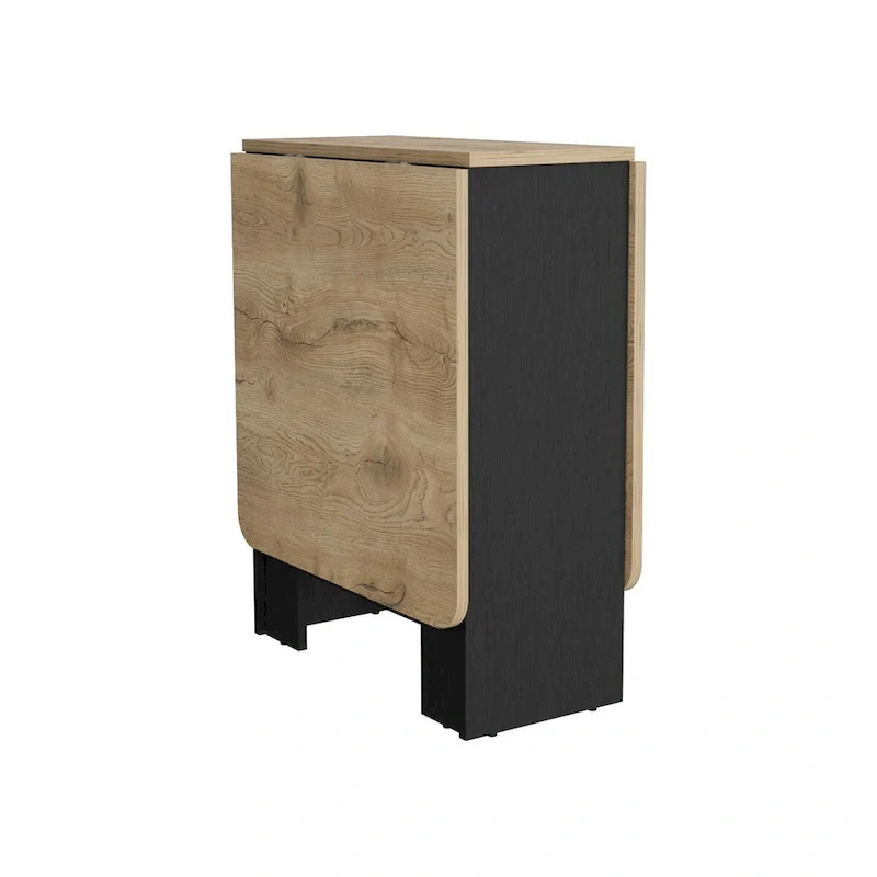 Gateleg Folding Table Space-Saving with Compact Design