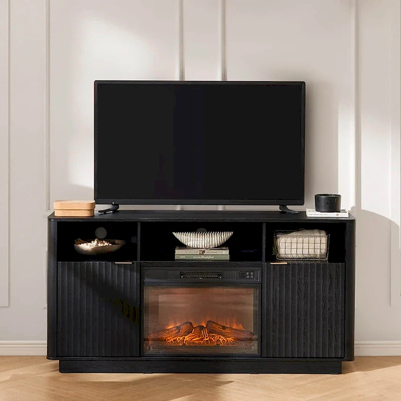 Brooklyn 59 Electric Fireplace TV Stand