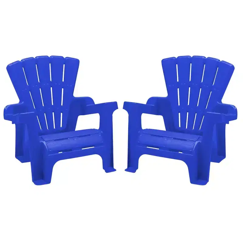 American Plastic Toys Inc. 2pk Adirondack Chair Seating Sets - Blue