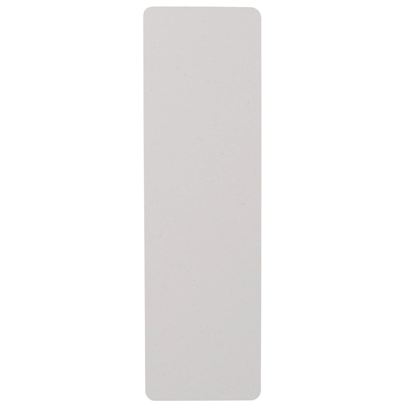 18W x 60L Rectangular Granite White Plastic Folding Training Table