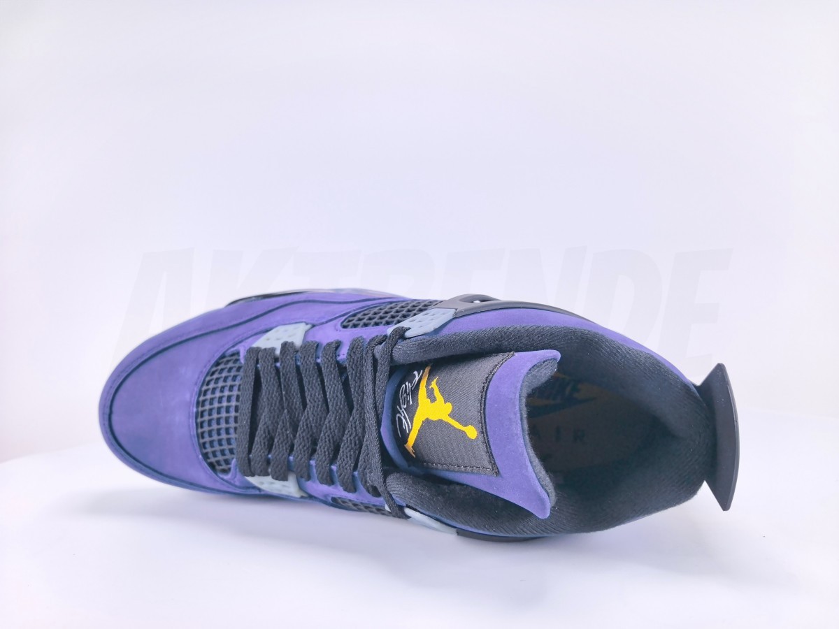 Air Jordan 4 Retro Lakers Imperial Purple - Aktrende