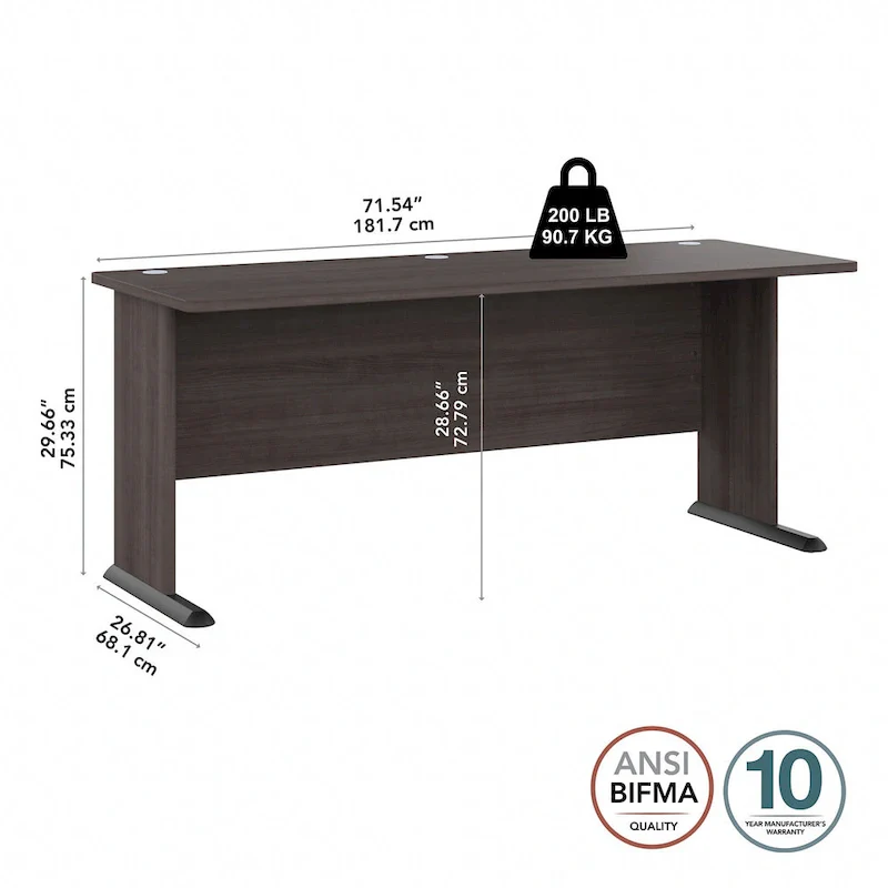 Studio A 72W Computer Desk by Bush Business Furniture